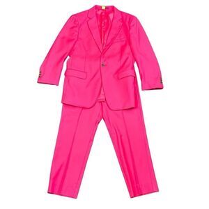 Men’s Formal Pink Suit Size XXS 32